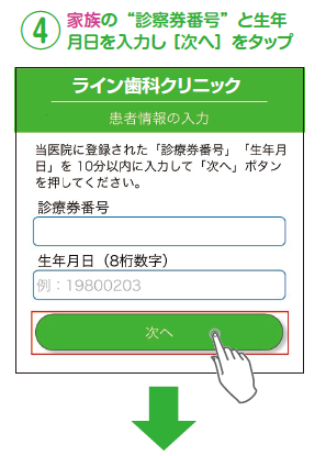 line手順
